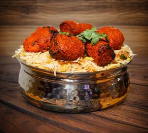 Soya Chaap Biryani