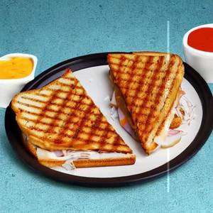 Aloo In Double Cheese Grill Sandwich