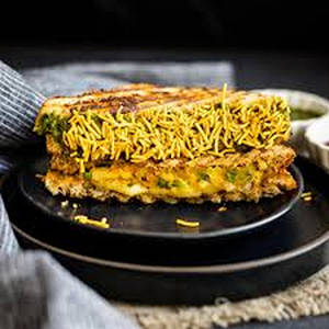 Bhujia Cheese Mayo Sandwich