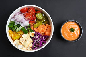 Chipotle Keto Cottage Cheese Salad