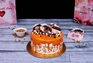 Eggless butterscotch cake  [ 1 kg ]