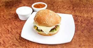 Veg chesse burger