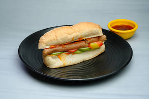 Special Chicken Hotdog Sandwich