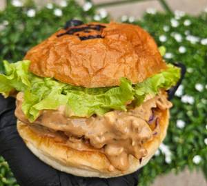 Jamaican Fried Chicken Burger