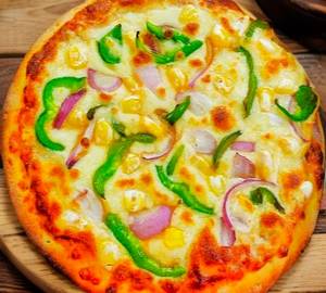 Triple Veggie Feast Pizza [7 Inches] + Cold Drink (Sprite 250 ml )