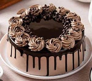 Classic dark chocolate cake