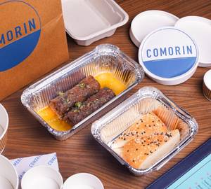 Mutton Seekh Kebab [3 Pieces] , Hot Butter, Kashmiri Roti