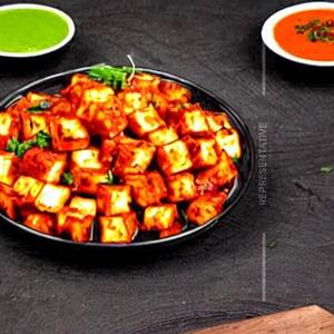 Spicy paneer