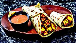 Schezwan Paneer Roll