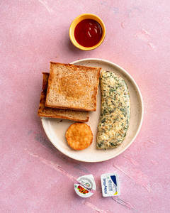 Spinach & Mushroom Omelette