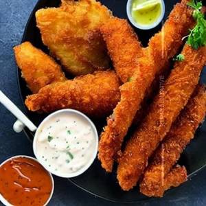 Batter Fried English Fish N Chips