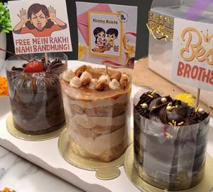 Rakhi Special Mini Cakes Hamper (450 Gms)