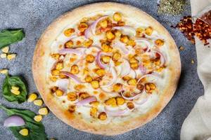Onion And Corn Pizza [7 Inches]