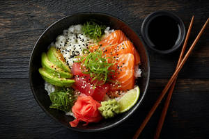 Make Your Own Poke Bowl (non-veg)