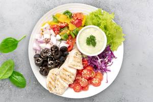 Farm Fresh Pesto Chicken Salad