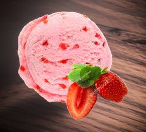 Strawberry icecream