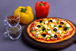 Veg Deluxe Pizza