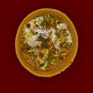 Desi Sweet Ghevar (small) (pure Ghee)