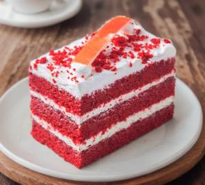 Eggless Red Velvet Pastry