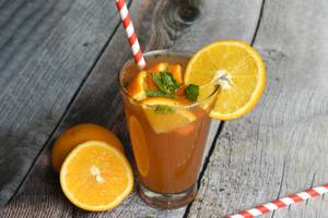 Orange Ice Tea (300 Ml)