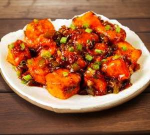 Paneer chilli honey