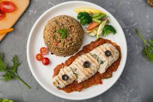 Stuffed Chicken Breast Mains
