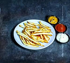 Salted french fries
