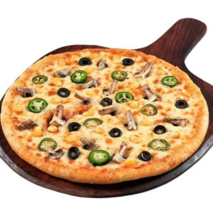 Black And White Pizza