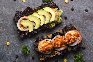 Mexican Beans, Corn & Avocado