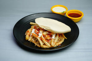 Shawarma Special Plate With Cheese