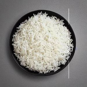 Plain white rice