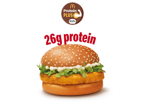 McChicken Protein Burger Plus (2 Slices)