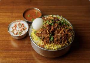 Afghani chicken biryani
