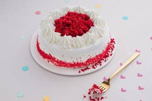 Red Velvet Cake (500 gm) (Eggless) .