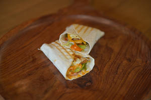 Cheesy & Saucy Wrap