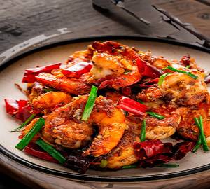 Chilli Prawns
