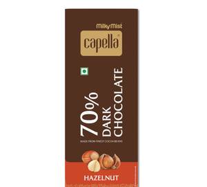Dark Chocolate 70 Per Hazelnut - 80Gm