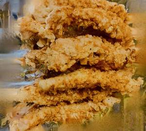 Masala chicken strips