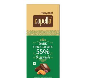 Dark Chocolate 55 Per Fruit And Nut - 125Gm