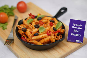 Veg Spanish Tomato Red Pasta