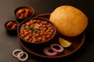 Mini Chole Bhature Combo