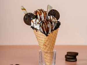 All Rounder Oreo Ice Cream Sundae - (240 Ml)
