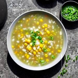 Sweet corn soup