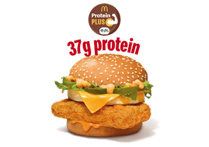 McSpicy Premium Chicken Burger Protein Plus (1 Slice)