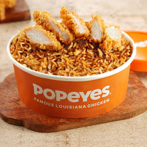 Zesty Chicken Tender Rice Bowl