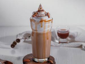 Coffee Caramel Ice Cream Coffee Frappe - (300 Ml)