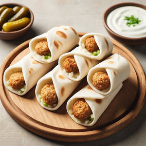 Mini Falafel Shawarma (6 Pcs).