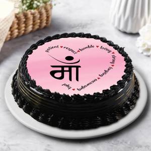Maa Truffle Photo Cake