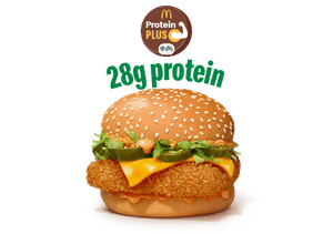 McSpicy Premium Veg Burger Protein Plus (1 Slice)