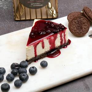 Blueberry New York Cheesecake Slice - Classic Favourite